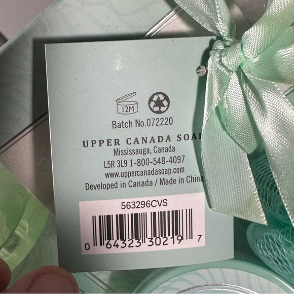 🔥SALE 4/$25 Brompton & Langley Cucumber & Basil 6 Piece Spa Gift, NWT - Picture 8 of 14